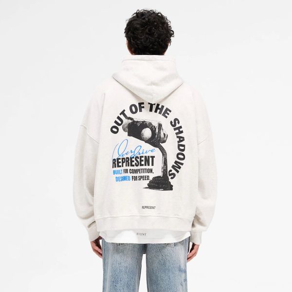 Represent Out Of The Shadows Hoodie Off White