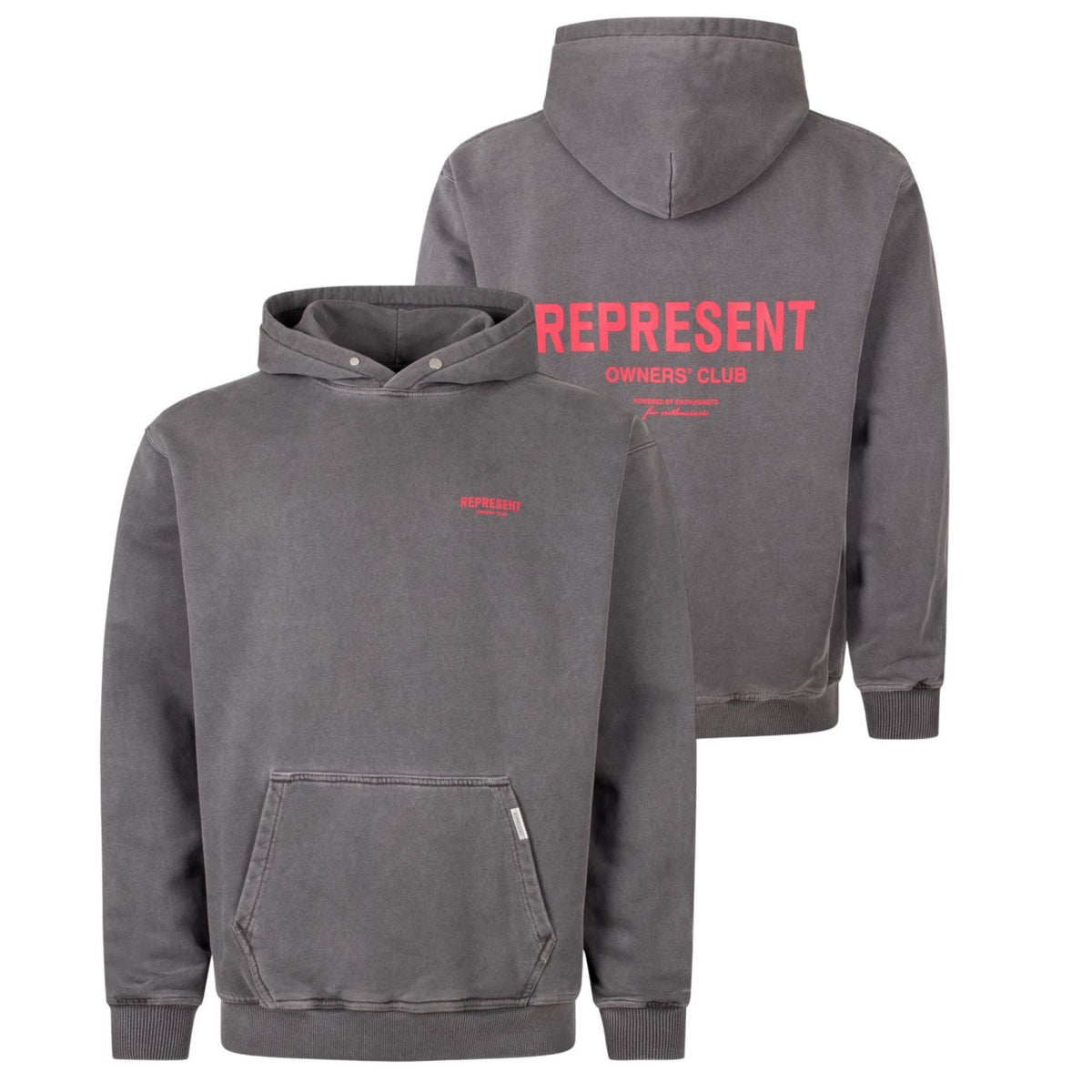 Represent Owners Club Hoodie Vasket Sort