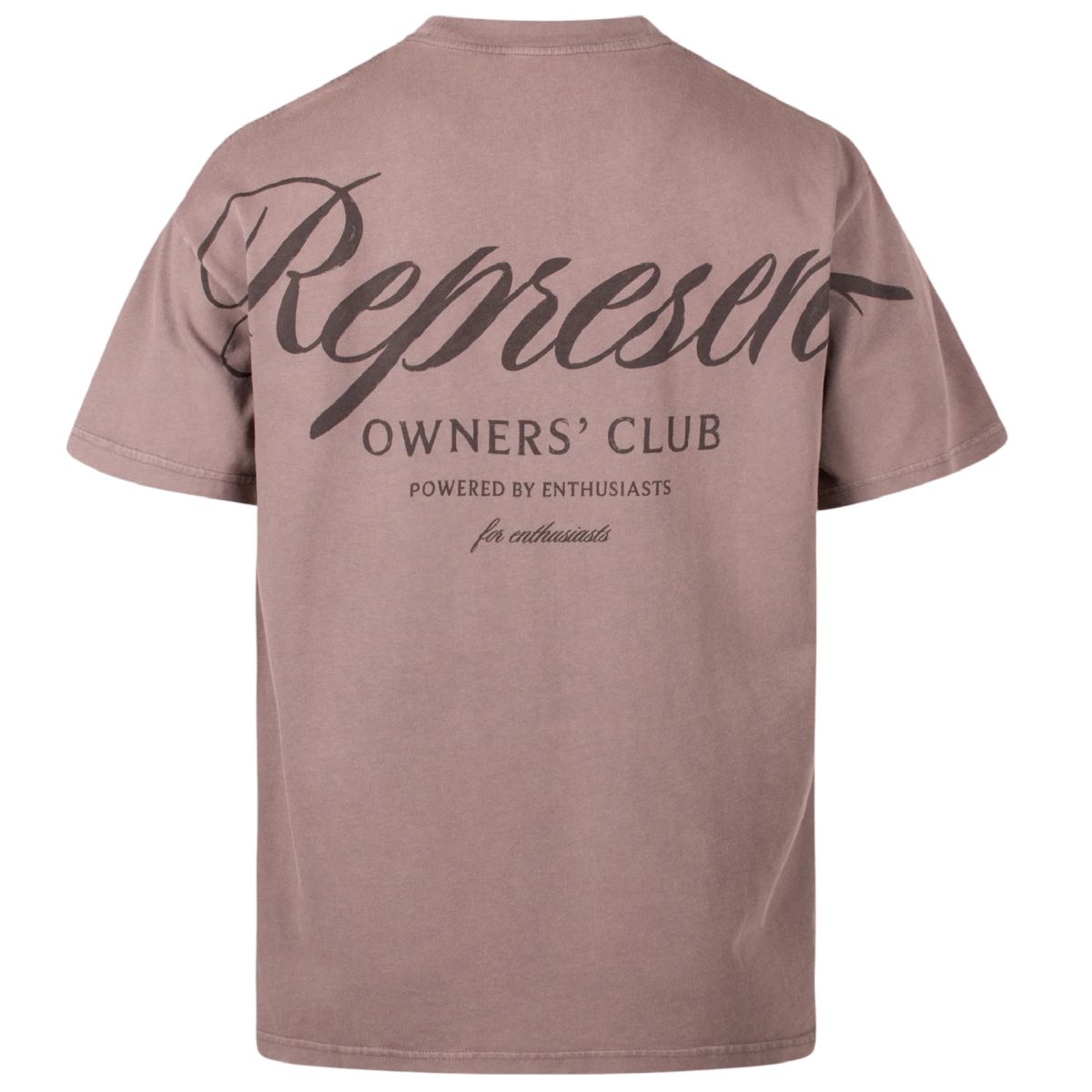 Represent Owners Club Script T-shirt Brun