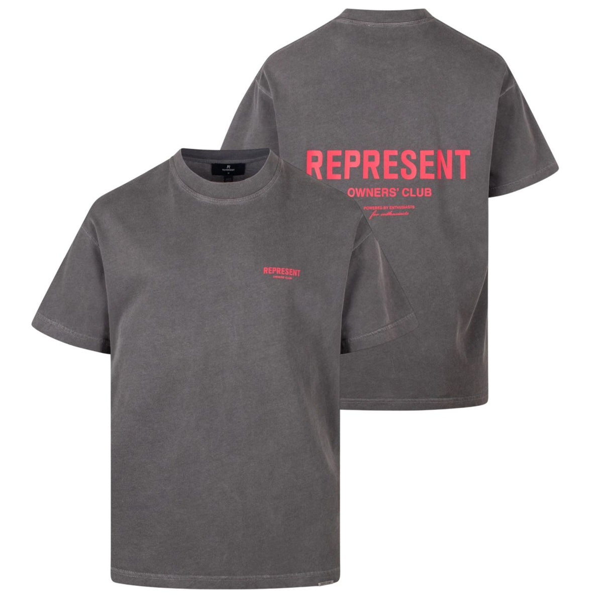 Represent Owners Club T-shirt Vasket Sort