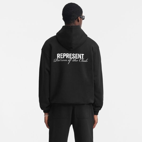 Represent Patron Of The Club Hoodie Zwart