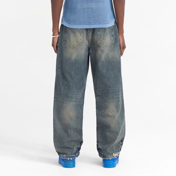 Represent R3D Destroyer Baggy Jeans Blauw
