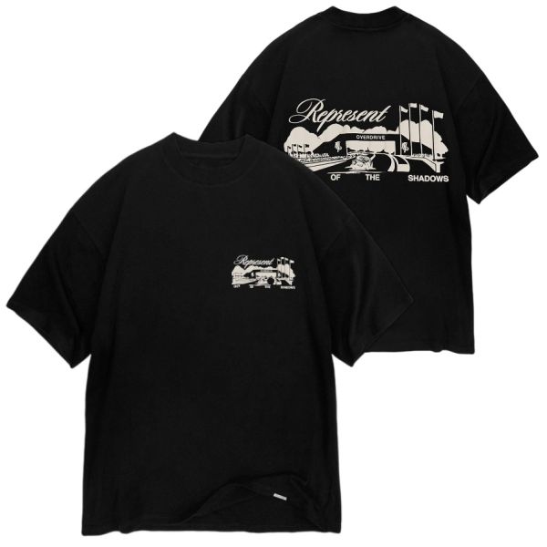 Represent Raceway T-shirt Zwart