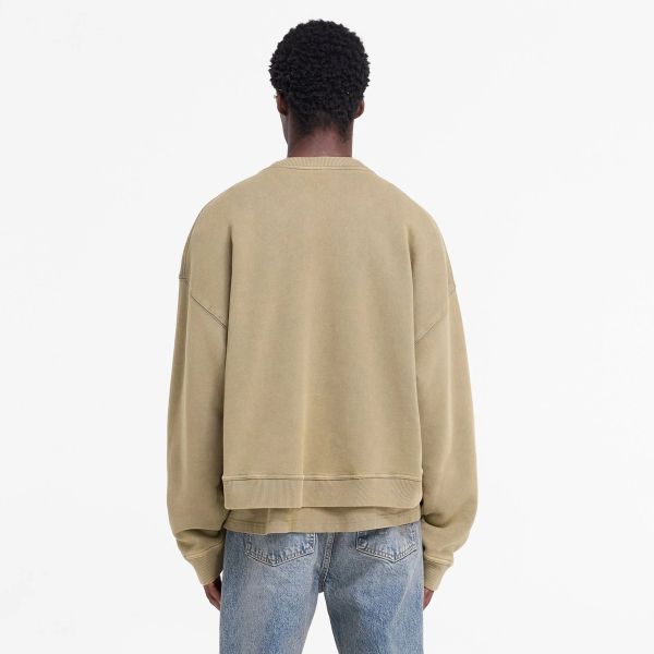 Represent Rep Applique Sweater Beige