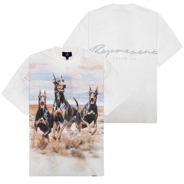 Represent Western Dobermans T-shirt Wit