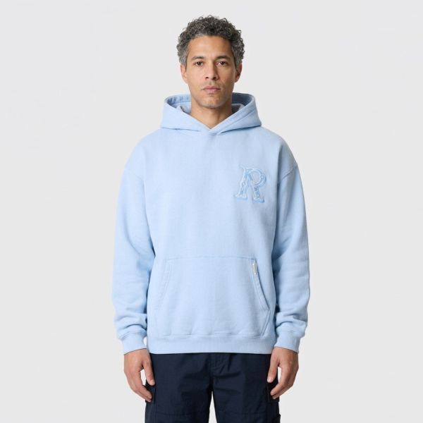 Represent Western Initial Hoodie Licht Blauw