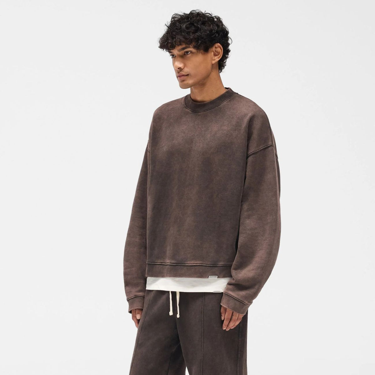 Represent Initial Boxy Sweater Brun