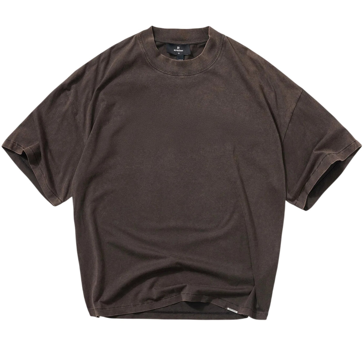 Represent Initial Oversized T-shirt Brun