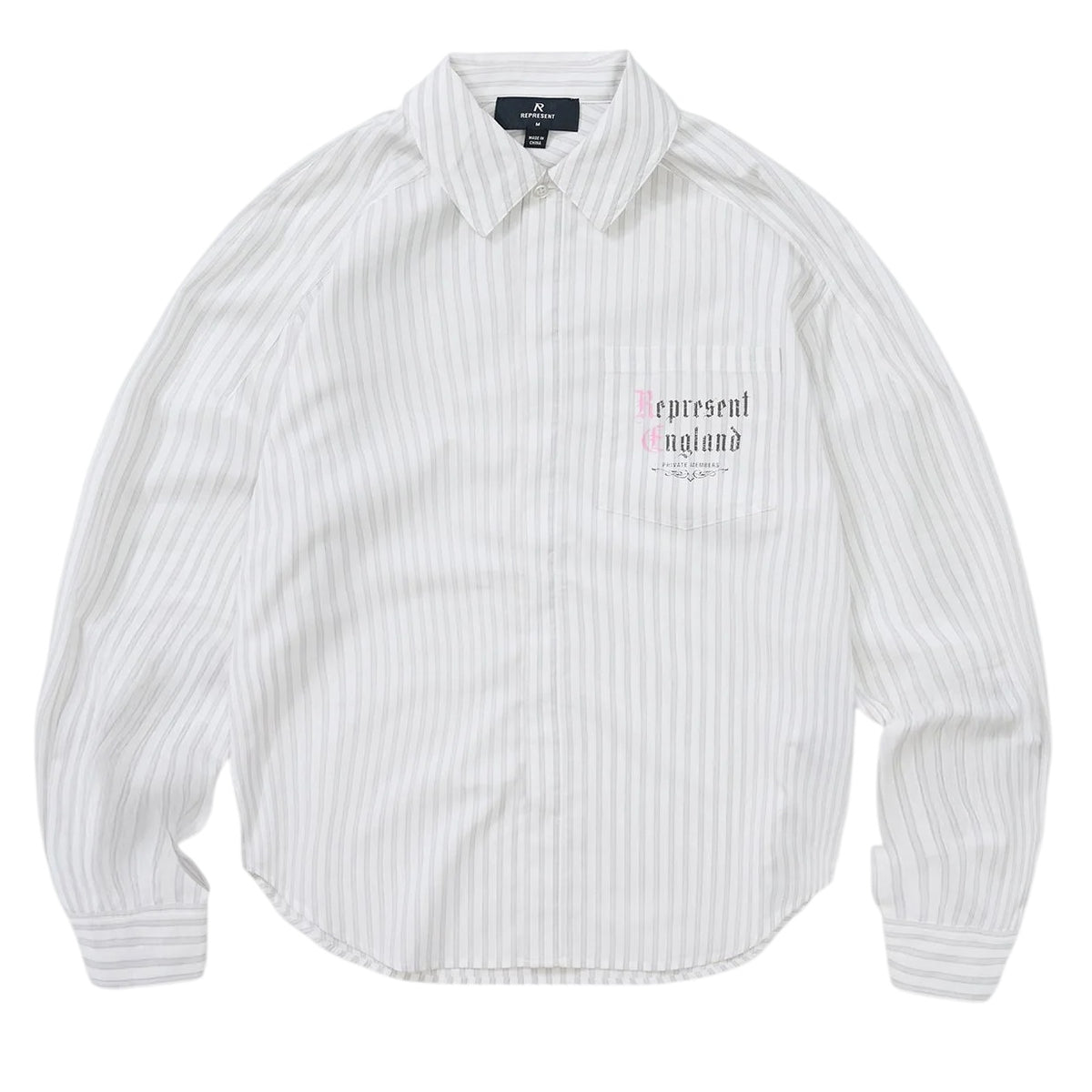 Represent Pinstripe Skjorte Hvid