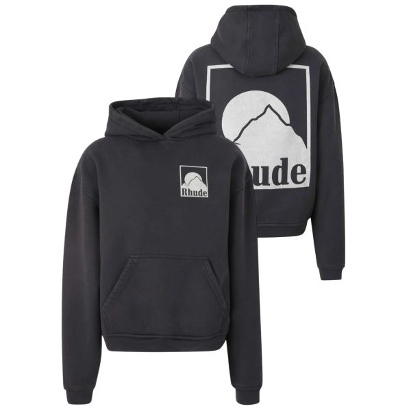 Rhude Moonlight Badge Hoodie Zwart
