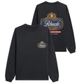 Rhude Safari Crest Longsleeve T-shirt Sort