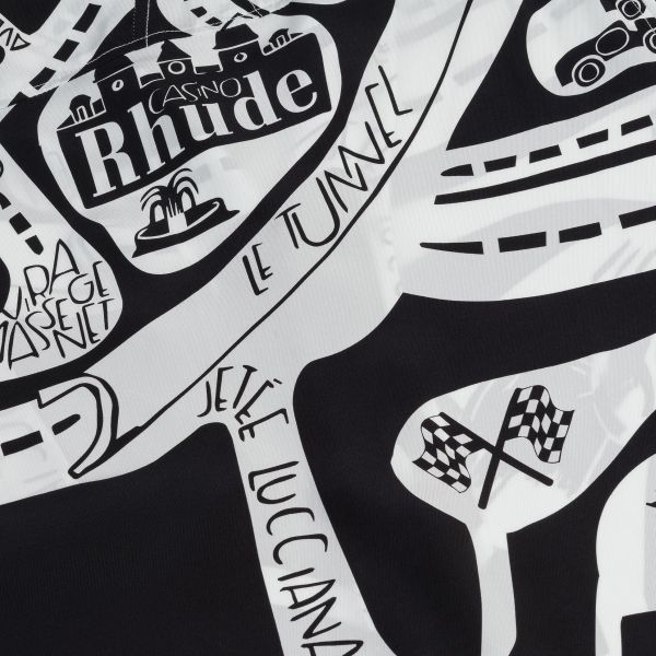 Rhude StradaSilk Sommersæt Sort/Hvid