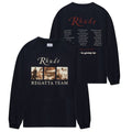 Rhude USVI Regatta Tour Longsleeve T-shirt Zwart