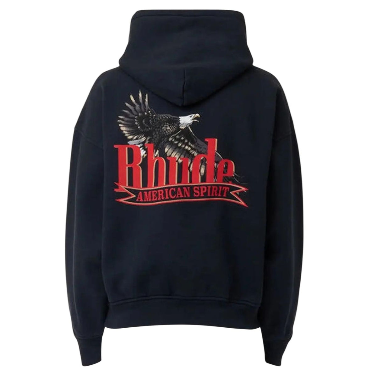 Rhude American Spirit Hoodie Sort