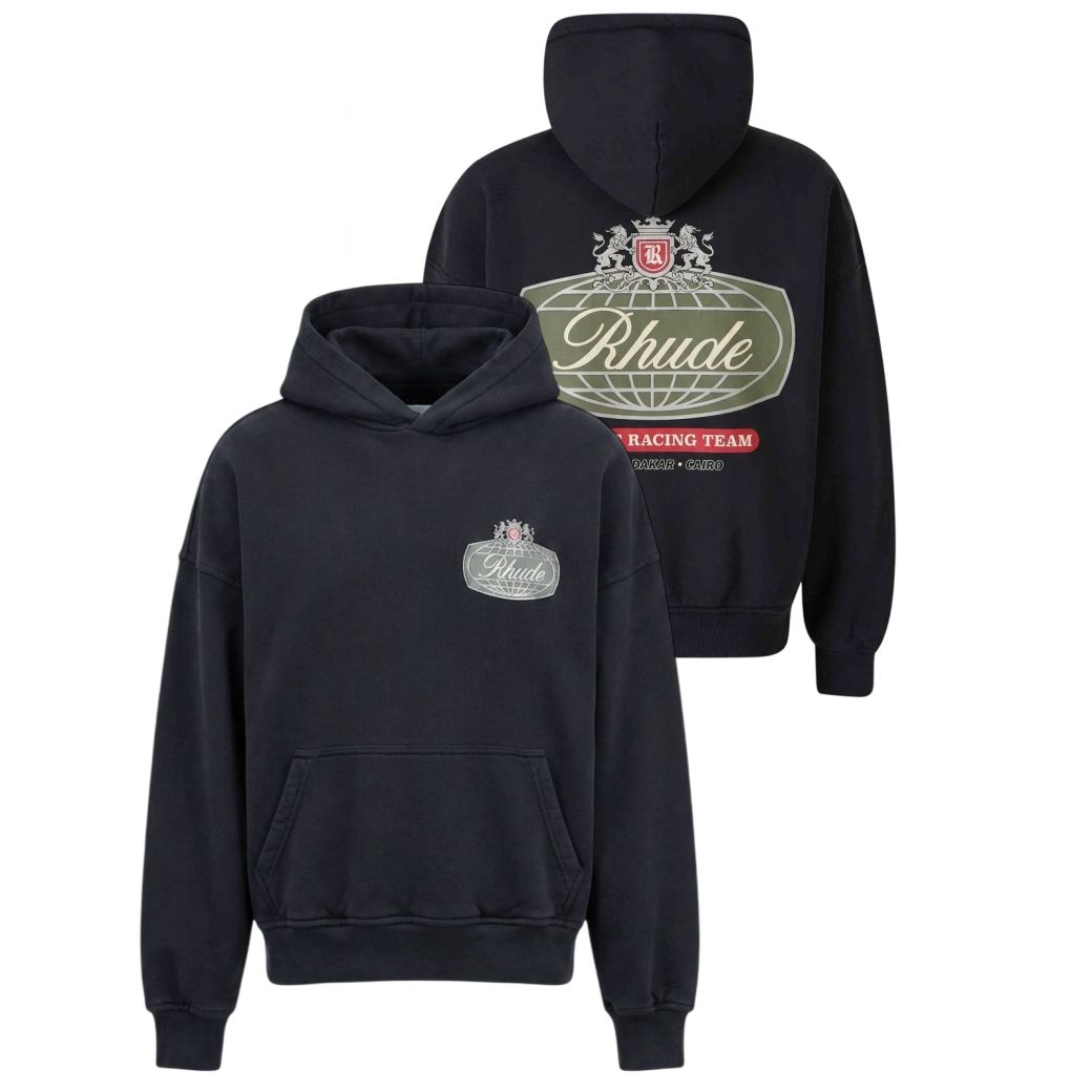 Rhude Desert Crest Hættetrøje Sort