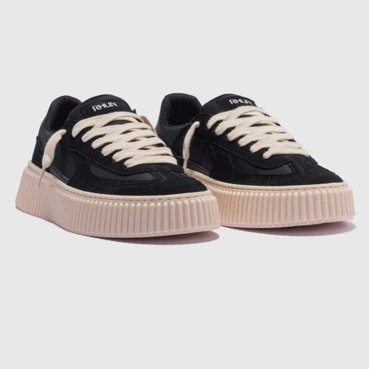 Rhun Treble 1989 Suede Sneaker Sort