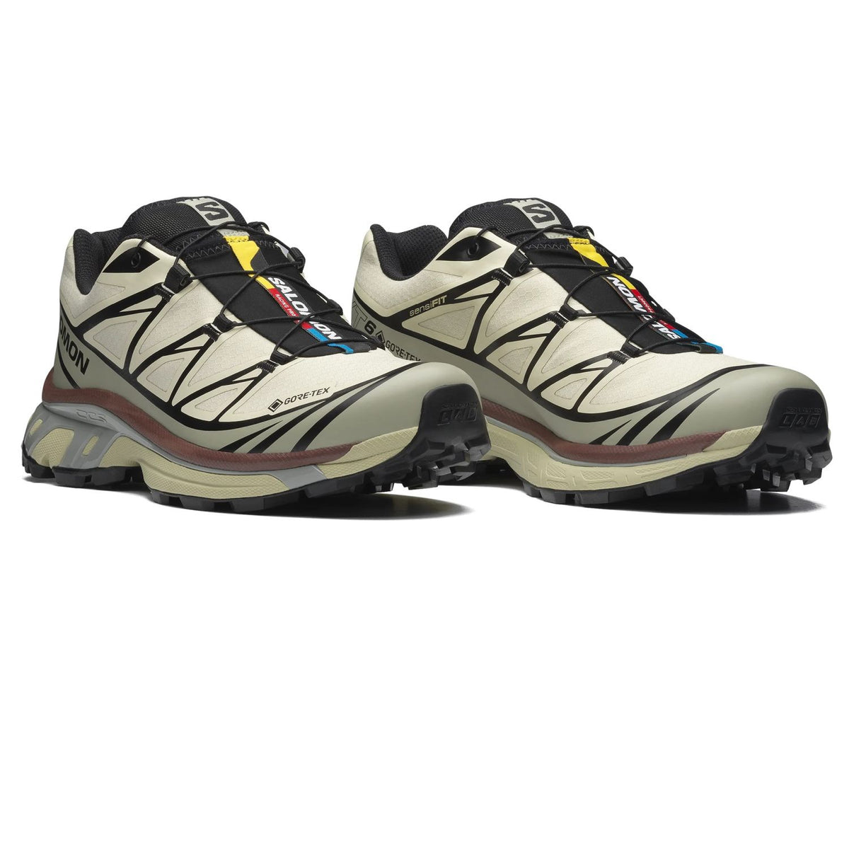 Salomon XT-6 GTX Sneaker Off White/Groen