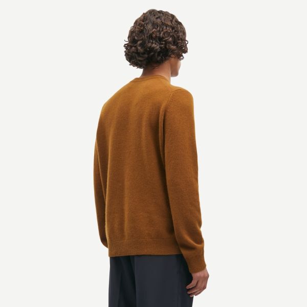 Samsøe Samsøe Isak Knit Sweater Bruin