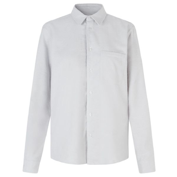Samsøe Samsøe Liam Overshirt Licht Grijs
