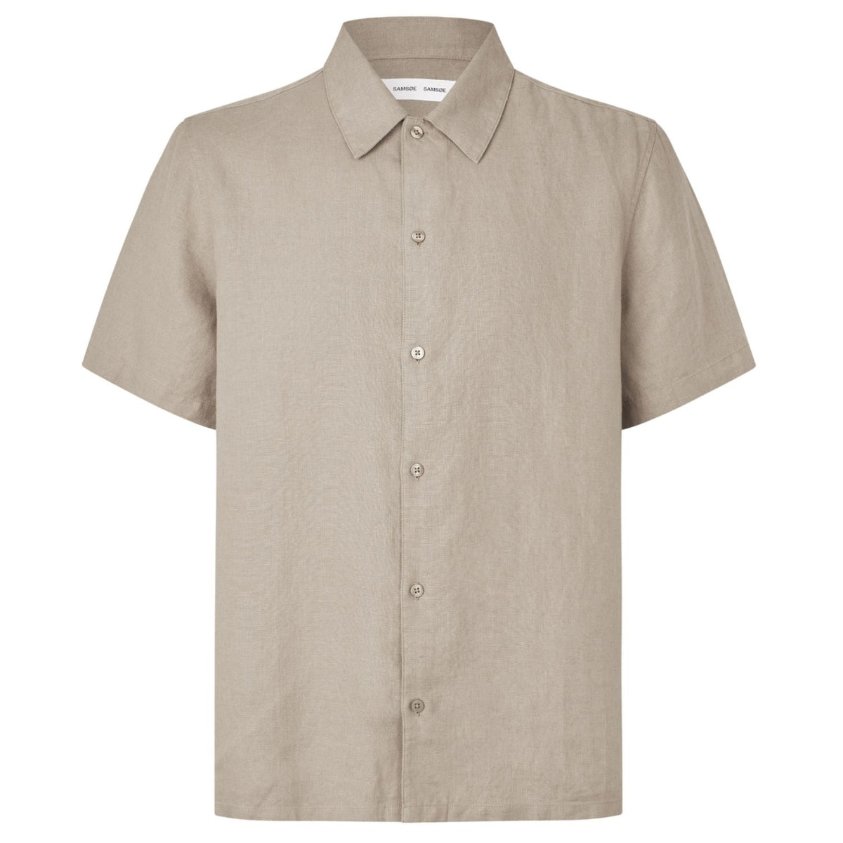 Samsøe Samsøe Saavan Overhemd Beige