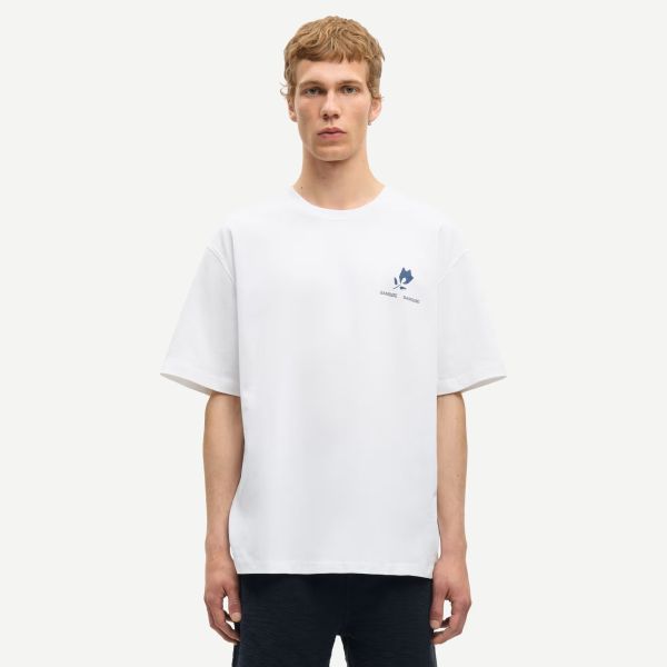 Samsøe Samsøe Sacohen T-shirt Wit