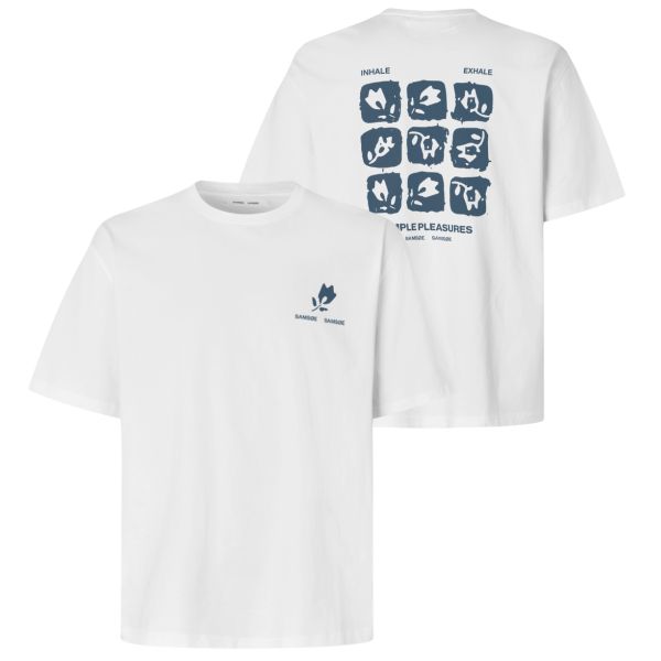 Samsøe Samsøe Sacohen T-shirt Wit