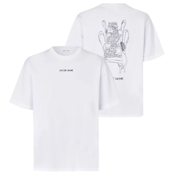 Samsøe Samsøe Sadinner T-shirt Wit