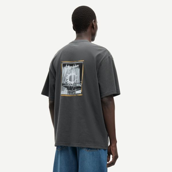 Samsøe Samsøe Sagergei T-shirt Zwart
