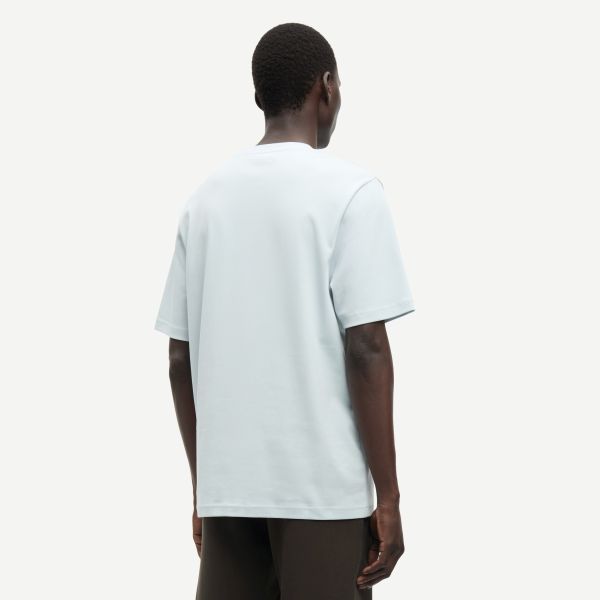 Samsøe Samsøe Sajesper T-shirt Licht Blauw