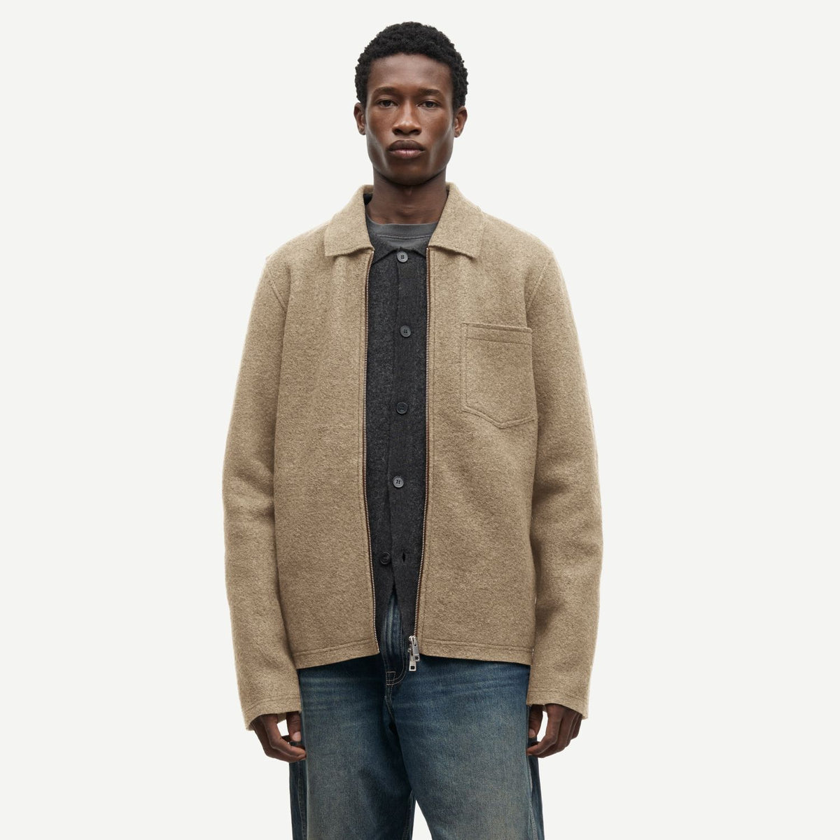 Samsøe Samsøe Hannes Vest Beige