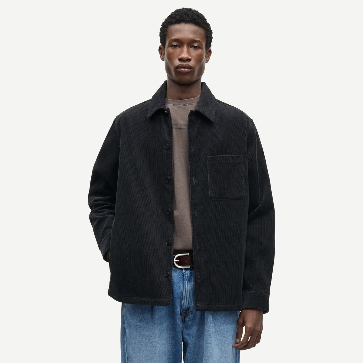 Samsøe Samsøe Sadamon Overshirt Sort