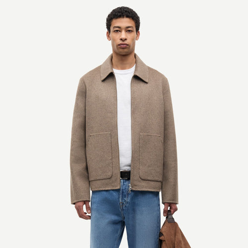 Samsøe Samsøe Sapaulo Jacke Beige