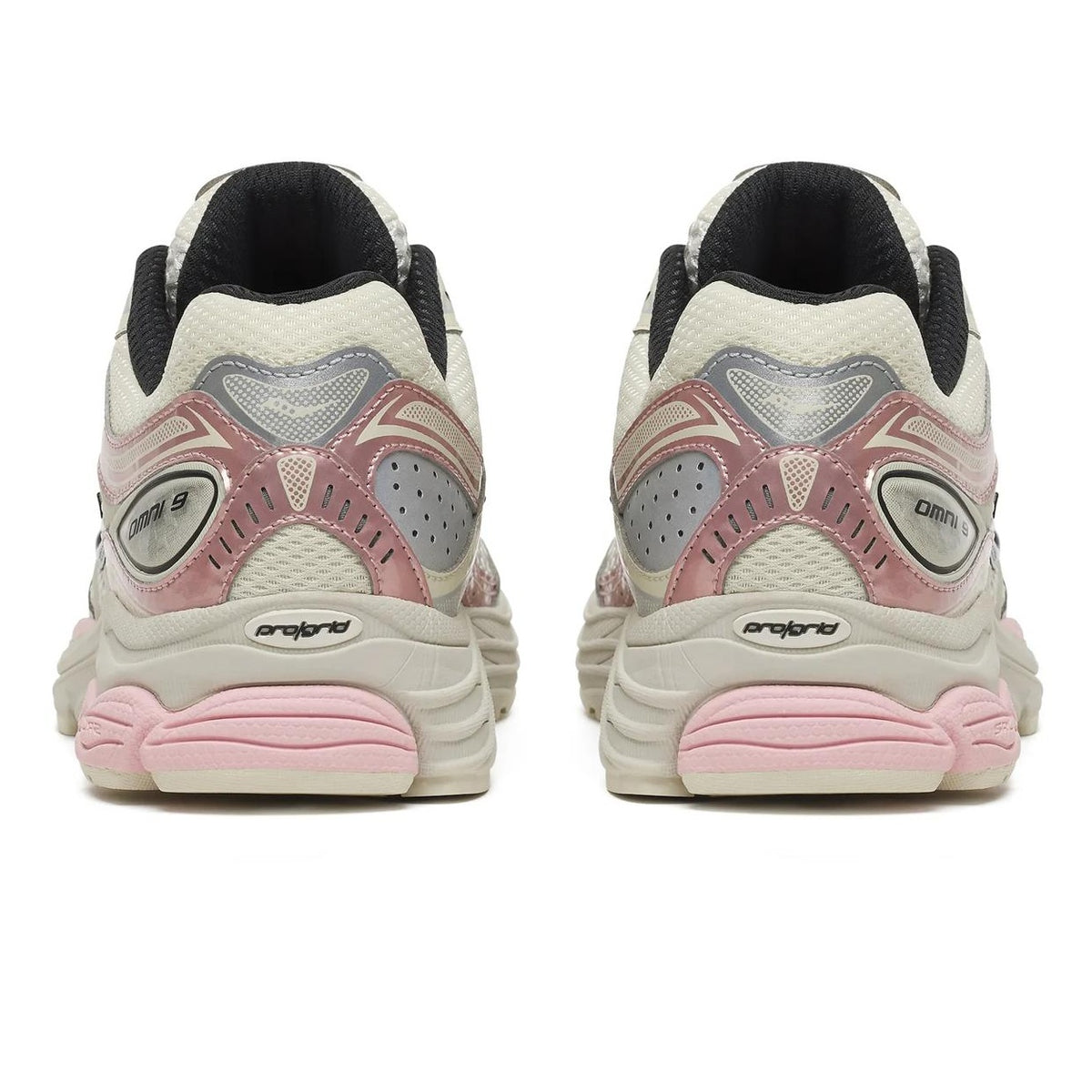 Saucony Progrid Omni 9 Sneaker Off White/Lyserød