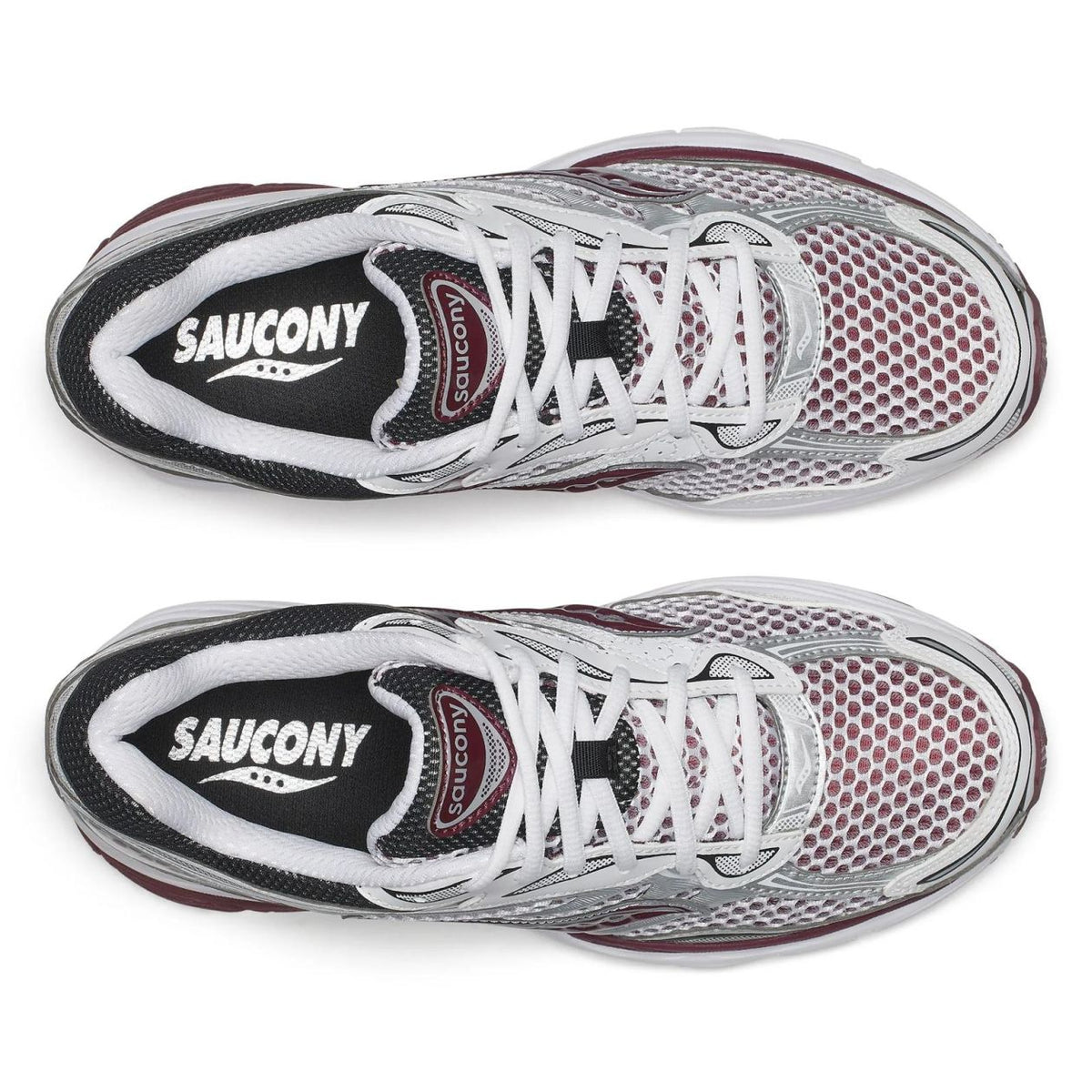 Saucony Progrid Omni 9 Sneaker Hvid/Rød