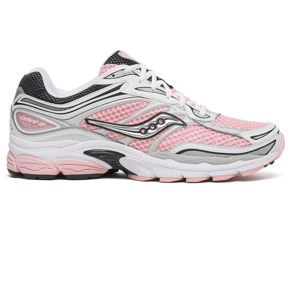 Saucony Progrid Omni 9 Sneaker Hvid/Lyserød