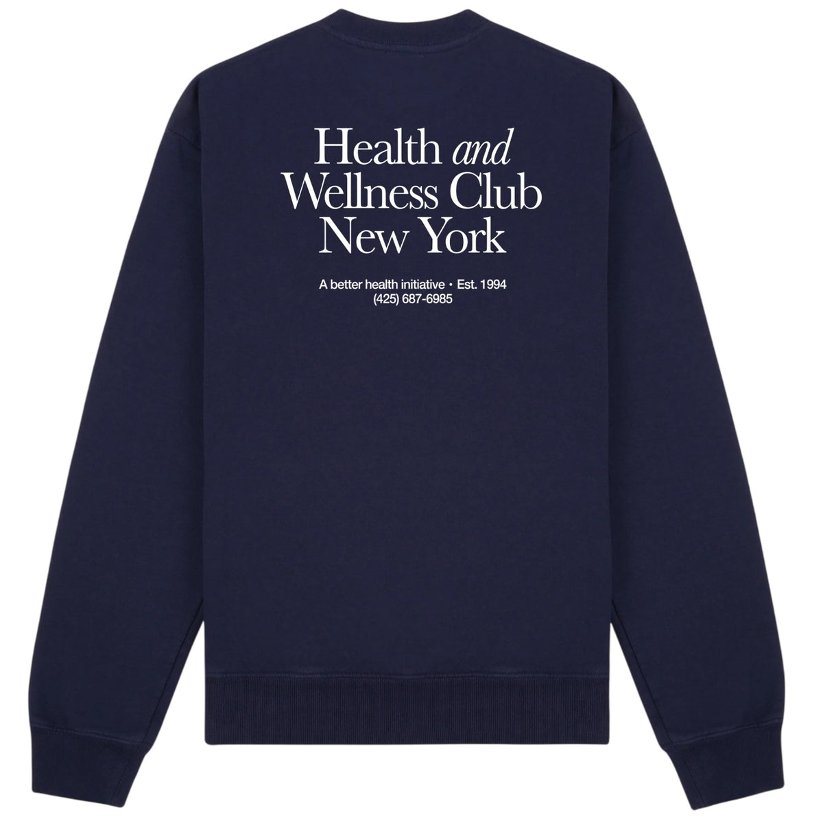 Sporty & Rich HWCNY Sweater Navy