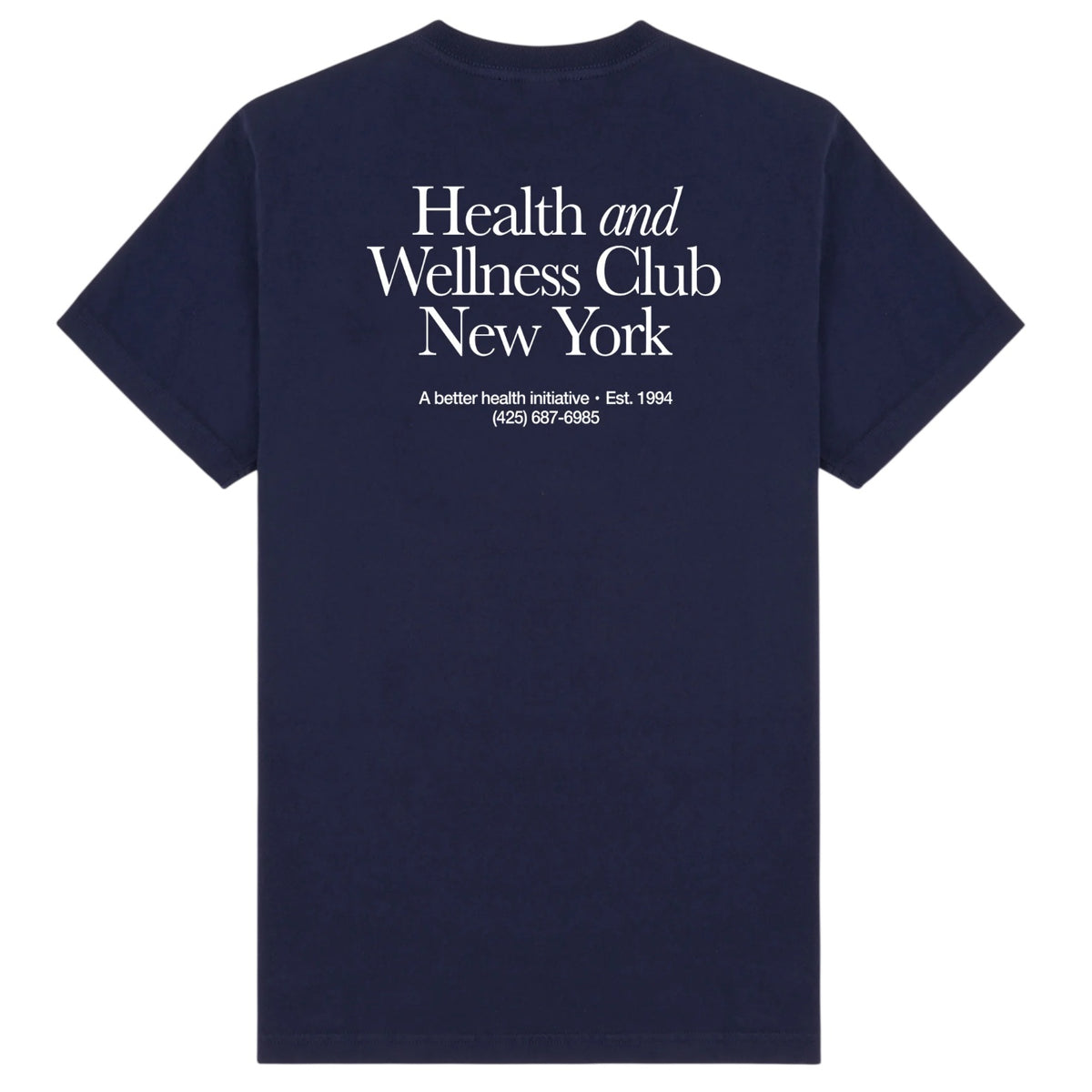 Sporty & Rich HWCNY T-shirt Navy