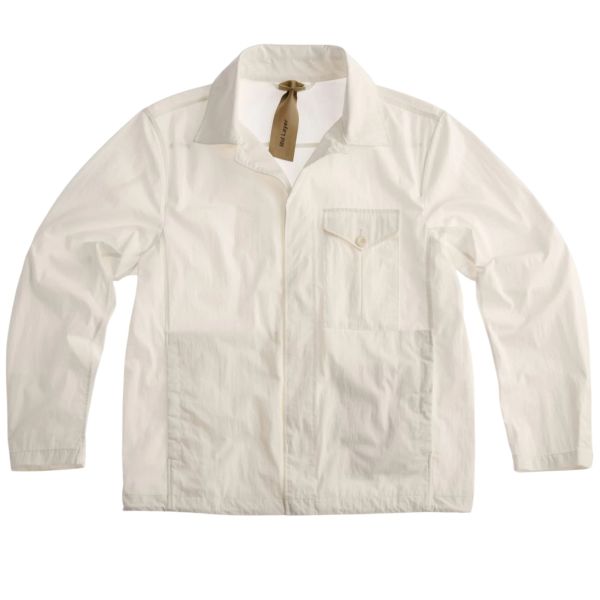 Ten C Piece Dyed Tech Cotton Jas Off White