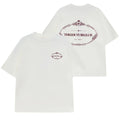 The Couture Club Copyright Crest Grafisk T-shirt Hvid