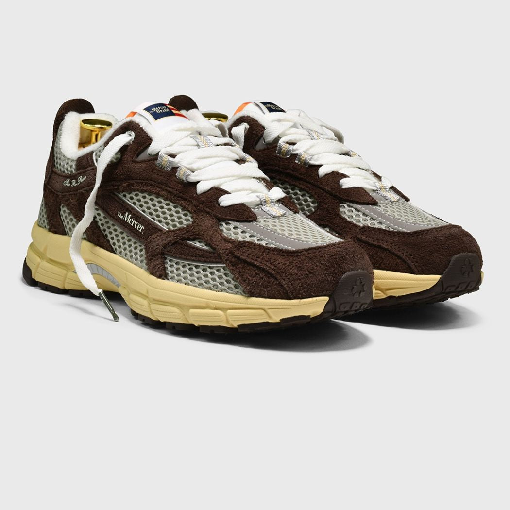 The Mercer Brand The Re-Run Americana Sneaker Brun