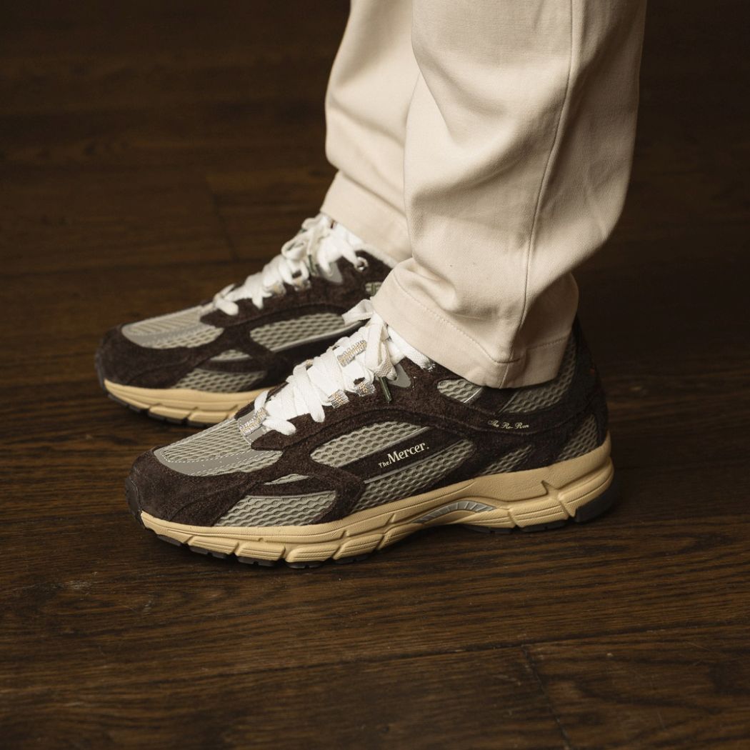 The Mercer Brand The Re-Run Americana Sneaker Brun