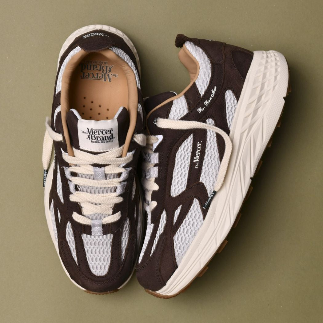 The Mercer Brand The Re-Run MAX Nubuck Sneaker Brun