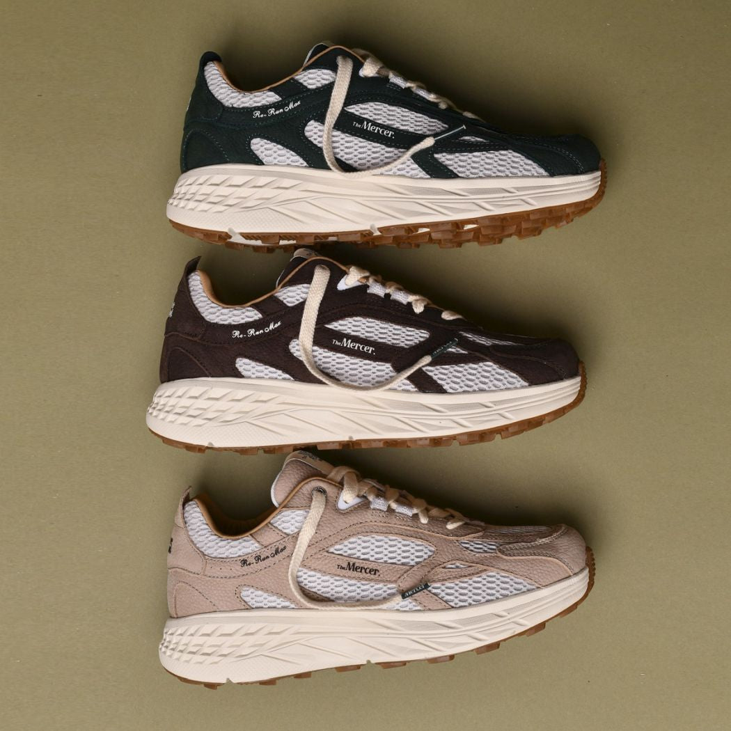 The Mercer Brand The Re-Run MAX Nubuck Sneaker Brun