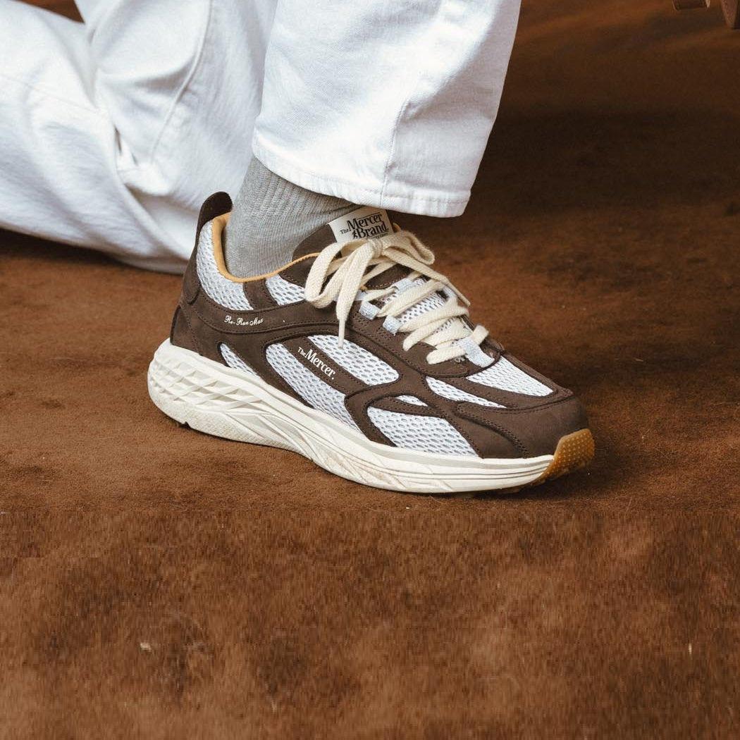 The Mercer Brand The Re-Run MAX Nubuck Sneaker Brun