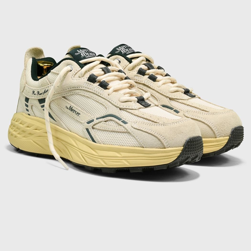The Mercer Brand The Re-Run MAX Sneaker Off White/Grøn