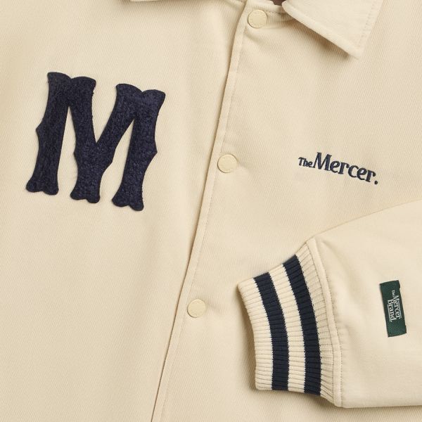 The Mercer Brand The Varsity Jack Off White