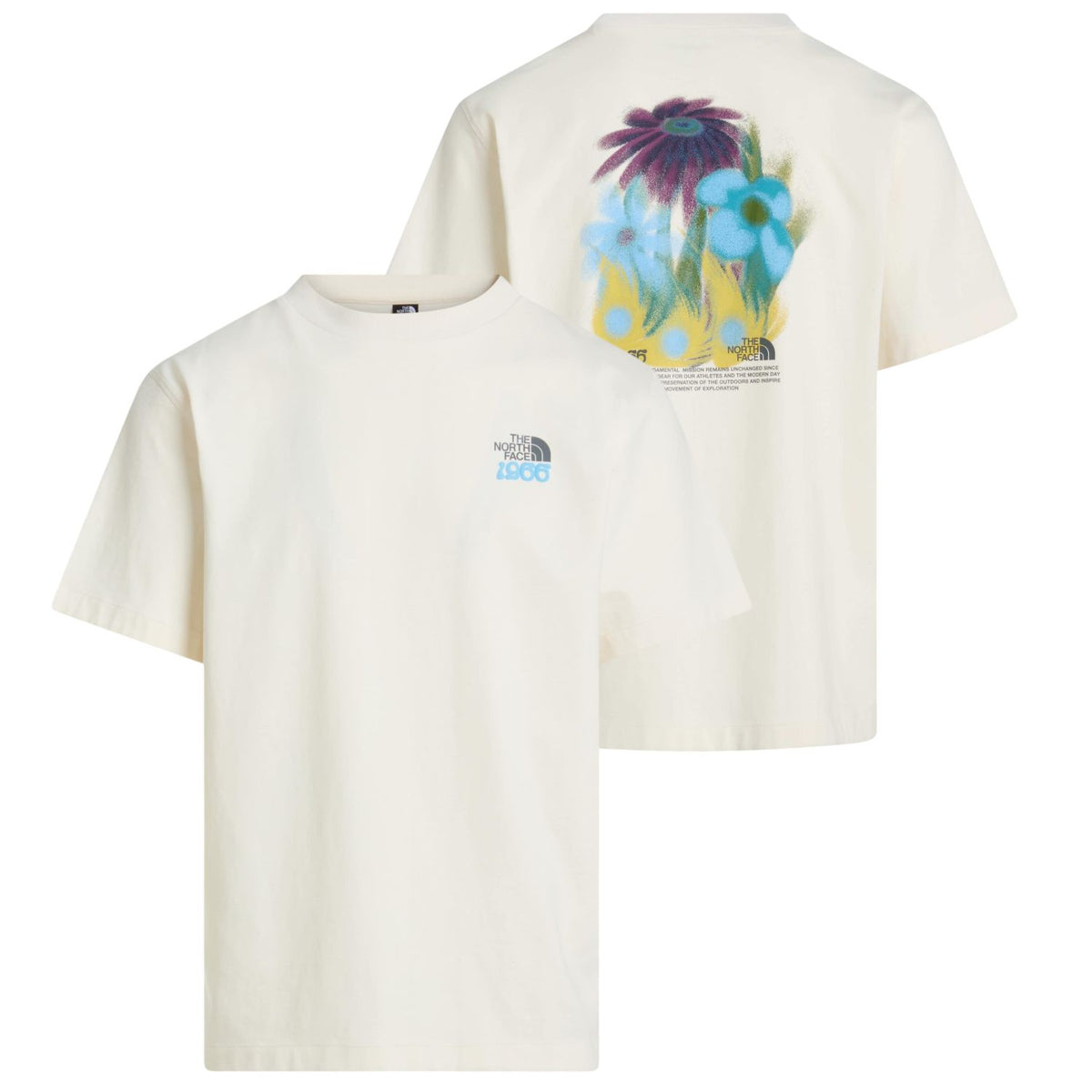 The North Face 1966 Flora Relaxed T-shirt Off White