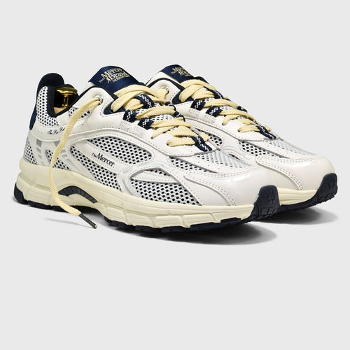The Mercer Brand The Re-Run Flag Sneaker Hvid/Blå