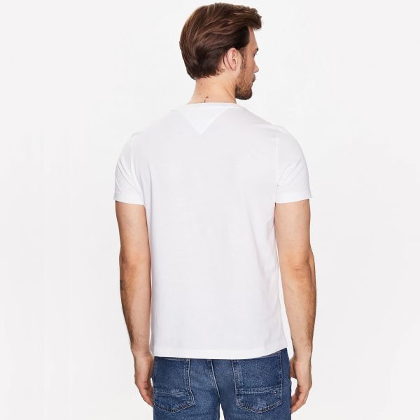 Tommy Hilfiger Brand Love Small Logo T-shirt Wit