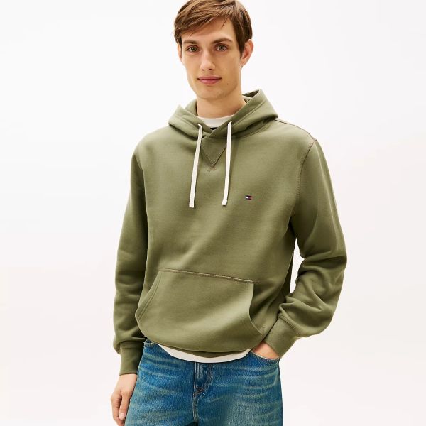 Tommy Hilfiger Essential Fleece Hoodie Groen